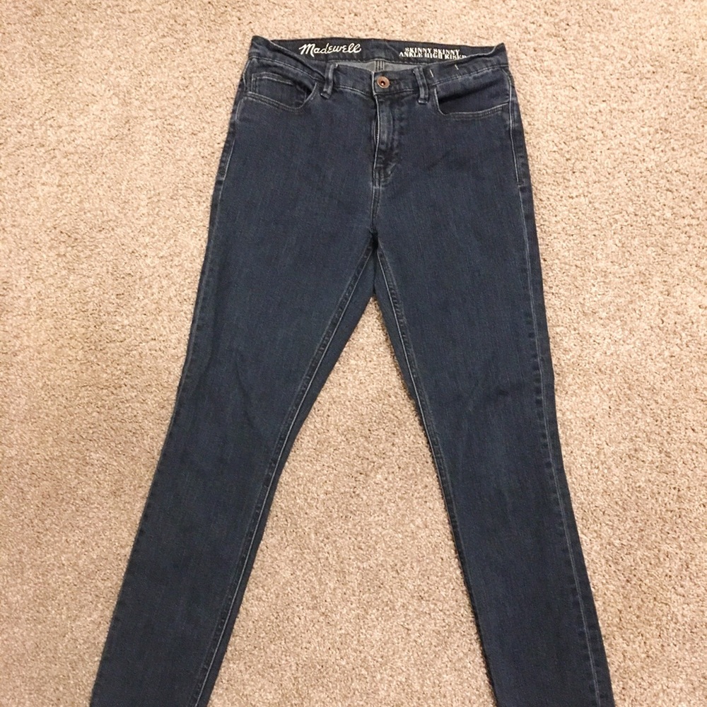 Madewell High Rise Skinny Jeans